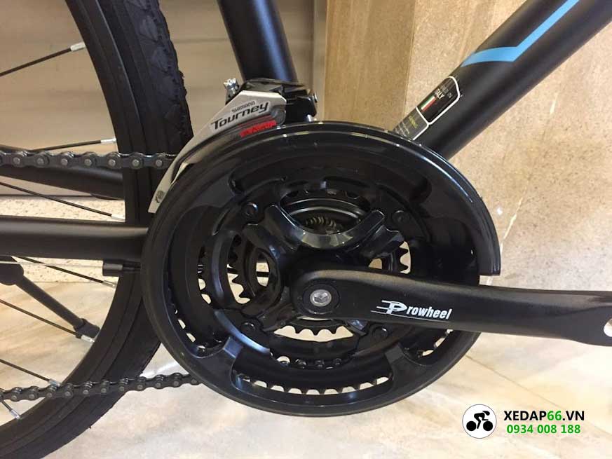 Dui dia Xe dap duong pho Touring Trinx Free2 2021 - Xe đạp đường phố