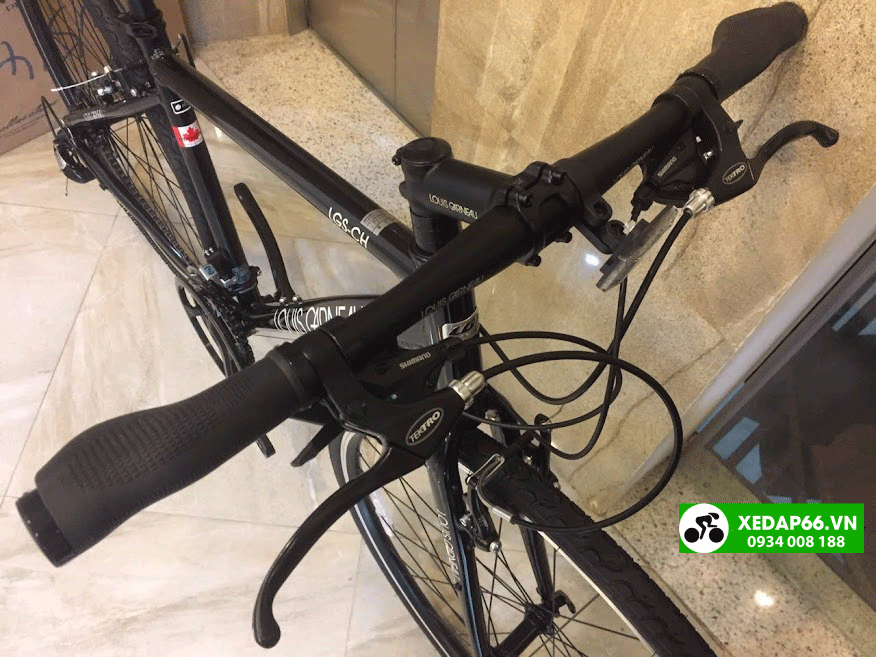Xe đạp đường phố LOUIS GARNEAU LGS-CH (Xuất Nhật) 11 - Xe đạp đường phố Ghi dong Louis Garneau LGS CH - Xe đạp đường phố