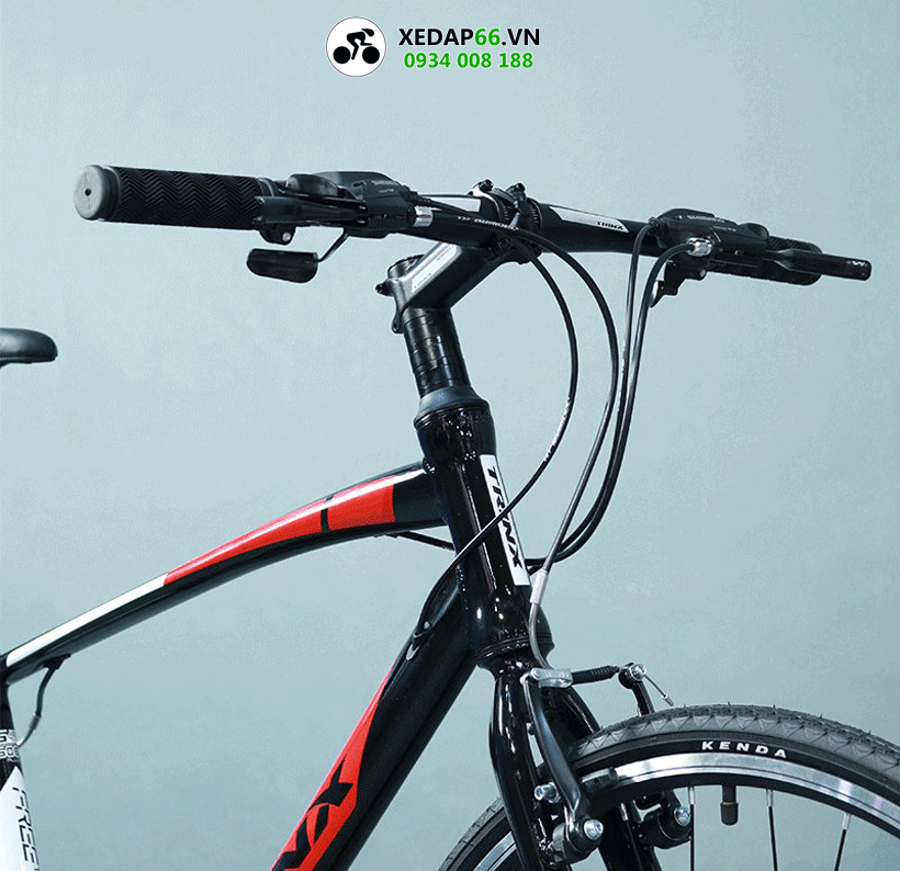 Ghi dong Xe dap duong pho TrinX Free1 2021 - Xe đạp đường phố