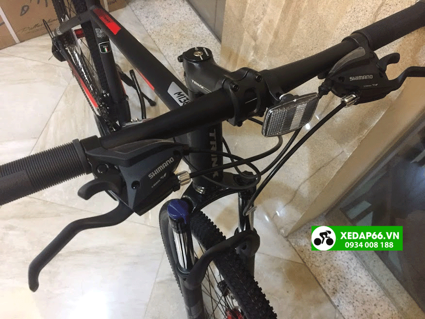 Ghi dong tay de xe dap dia hinh MTB TRINX 136 - Xe đạp đường phố