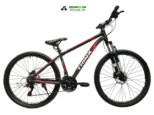 Xe đạp địa hình mtb TRINX M100 27.5 inch 3 - Xe đạp đường phố Xe dap dia hinh MTB TRINX M100 den do - Xe đạp đường phố