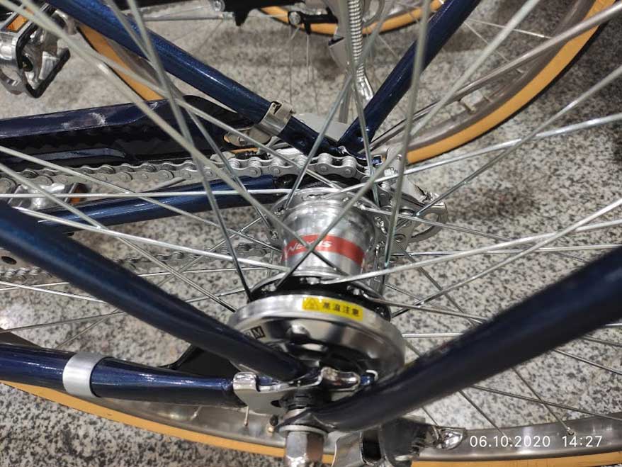 Xe đạp mini Nhật Maruishi PREMIER PEP263E 18 - Xe đạp đường phố Bo chuyen dong Xe dap mini Nhat Maruishi Premier PEP263E - Xe đạp đường phố