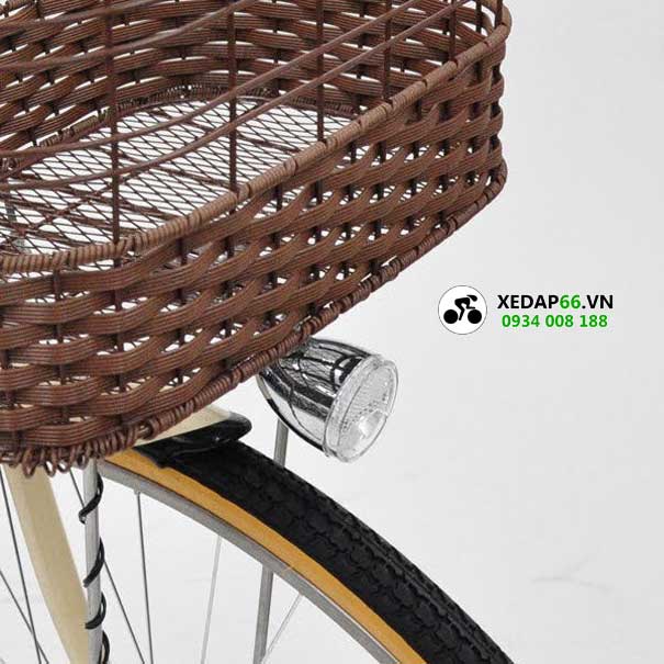 Xe đạp mini Nhật Maruishi PREMIER PEP263E 11 - Xe đạp đường phố Den Xe dap mini Nhat Maruishi Premier PEP263E - Xe đạp đường phố