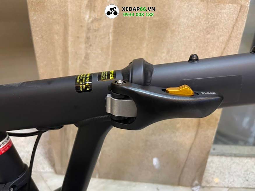 Gap khung Xe dap gap Giant Expressway D 2021 den - Xe đạp đường phố