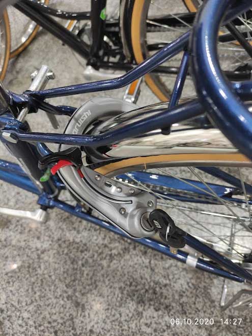 Xe đạp mini Nhật Maruishi PREMIER PEP263E 9 - Xe đạp đường phố Khoa Xe dap mini Nhat Maruishi Premier PEP263E - Xe đạp đường phố