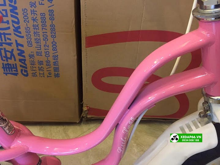 Khung xe dap be gai royalbaby little swain - Xe đạp đường phố