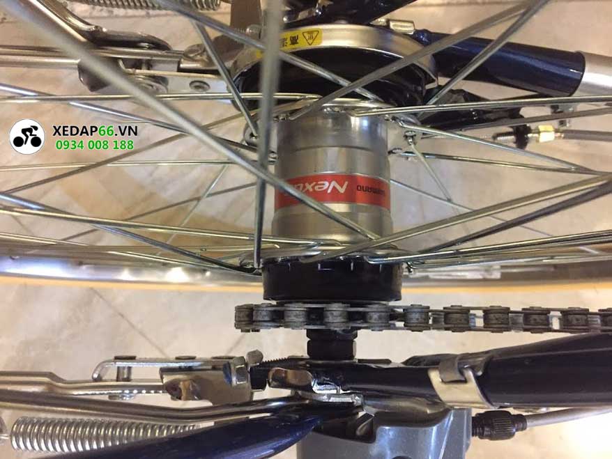 Xe đạp mini Nhật Maruishi PREMIER PEP263E 8 - Xe đạp đường phố Moay o sau Xe dap mini Nhat Maruishi Premier PEP263E - Xe đạp đường phố