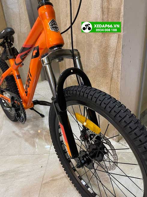 Xe đạp trẻ em LanQ VA220 bánh 20″ 7 - Xe đạp đường phố Phuoc phanh dia xe dap dia hinh tre em lanq VA220 20 inchjpg - Xe đạp đường phố