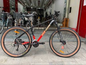 Xe dap dia hinh MTB UNZEN JP M2000 den do - Xe đạp đường phố