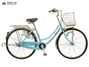 Xe đạp Mini Nhật Maruishi CAT2633 3 - Xe đạp đường phố Xe dap mini Nhat CAT 2633 xanh ngoc - Xe đạp đường phố