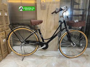 Xe đạp mini Nhật Maruishi PREMIER PEP263E 2 - Xe đạp đường phố Xe dap mini Nhat Maruishi Premier PEP263E den XD66 - Xe đạp đường phố