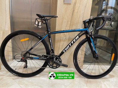 Xe dap road twitter 736 22S Retrospec den lam 01 - Xe đạp đường phố