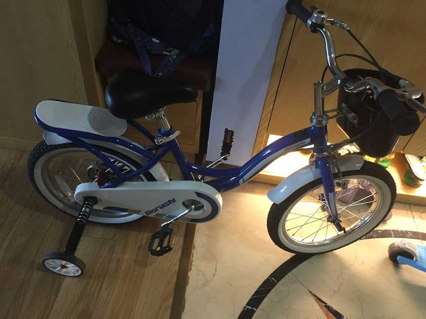 Xe dap tre em Maruishi Dually Astronaut xanh 1 - Xe đạp đường phố