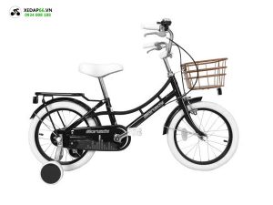 Xe đạp cho bé gái Maruishi Retro 16″ 2 - Xe đạp đường phố Xe dap tre em maruishi Retro Bike 16 den - Xe đạp đường phố