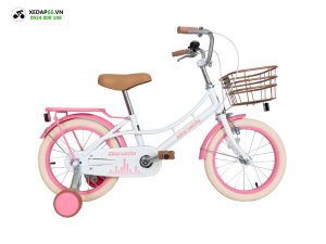 Xe đạp cho bé gái Maruishi Retro 16″ 1 - Xe đạp đường phố Xe dap tre em maruishi Retro Bike 16 trang - Xe đạp đường phố