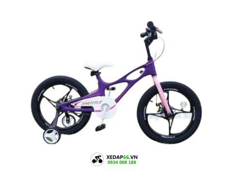 Xe dap tre em royalbaby shuttle magie xanh tim - Xe đạp đường phố