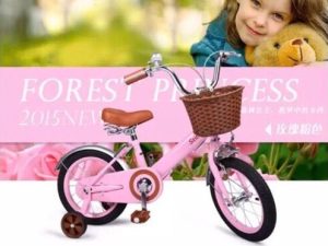 Xe đạp trẻ em STITCH PRINCESS JY906 1 - Xe đạp đường phố Xe dap tre em stitch princess jy906 hong - Xe đạp đường phố