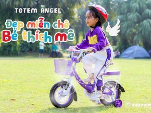 Xe đạp bé gái TOTEM ANGEL (AG) 5 - Xe đạp đường phố Xe dap tre em totem Angel 12 tim 1 - Xe đạp đường phố
