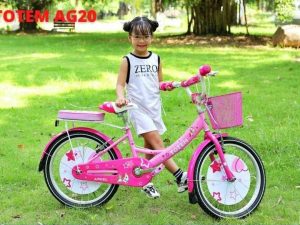 Xe đạp bé gái TOTEM ANGEL (AG) 2 - Xe đạp đường phố Xe dap tre em totem Angel 20 hong - Xe đạp đường phố