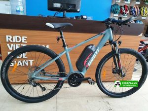 Xe đạp trợ lực điện GIANT ATX 1 E+ 2021 2 - Xe đạp đường phố Xe dap tro luc dien Giant ATX 1 E xanh 2 - Xe đạp đường phố