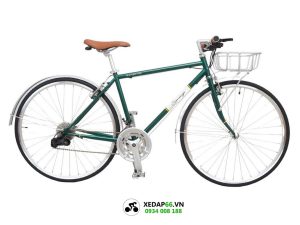 Xe dap the thao touring soming traverse xanh la - Xe đạp đường phố