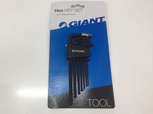 Bộ lục giác Giant 8 chiếc 1.5-8mm - Sản xuất Đài Loan (Chính hãng)