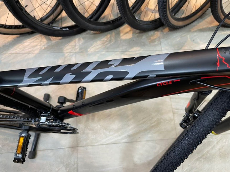 Xe đạp địa hình mtb GALAXY A100 27.5 Inch 6 - Xe đạp đường phố khung xe dap dia hinh mtb glx a100 27.5 den do - Xe đạp đường phố