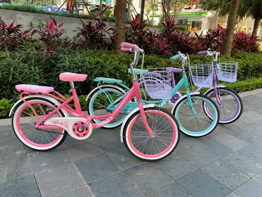 xe dap cho be gai totem candy g09 20 4 - Xe đạp đường phố