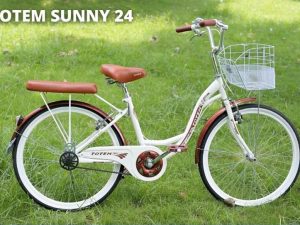 xe dap mini totem suny 24 trang - Xe đạp đường phố