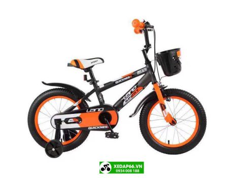 xe dap tre em 4 banh lanq sport 1635 den cam - Xe đạp đường phố