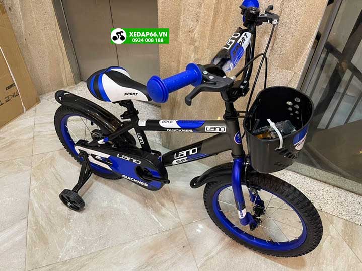 xe dap tre em 4 banh lanq sport 1635 den lam 2 - Xe đạp đường phố