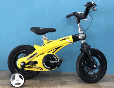 xe dap tre em lanq fd 40g 12 vang - Xe đạp đường phố