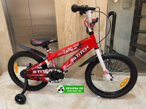 xe dap tre em stitch jk907 do - Xe đạp đường phố