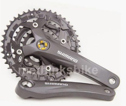 Bộ đùi đĩa xe đạp Shimano FC-M391 22/32/44T (Chính hãng) 10 - Xe đạp đường phố Bo dui dia shimano m391 02 - Xe đạp đường phố