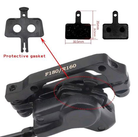 Bo phanh dau meroca hd m800 02 - Xe đạp đường phố