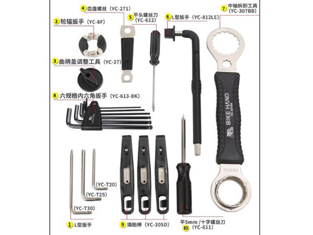 Bộ sửa xe đạp Bike hand YC721 (made in Taiwan) - Chính hãng 2 - Xe đạp đường phố Bo sua xe dap Bike hand YC721 made in taiwan chinh hang 01 - Xe đạp đường phố