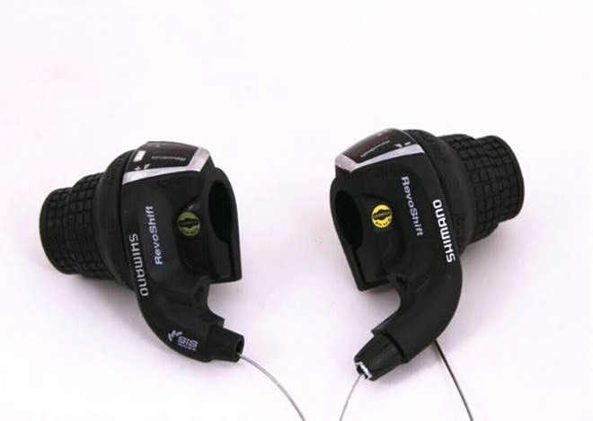 Bộ tay đề vặn xe đạp Shimano RS35 (3×6 / 3×7) - Chính hãng 1 - Xe đạp đường phố Bo tay de van shimano rs35 01 - Xe đạp đường phố
