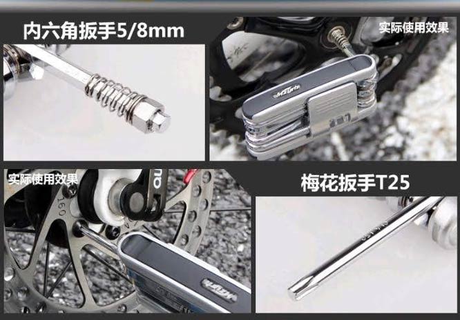 Bo tool da nang giyo chinh hang 03 - Xe đạp đường phố