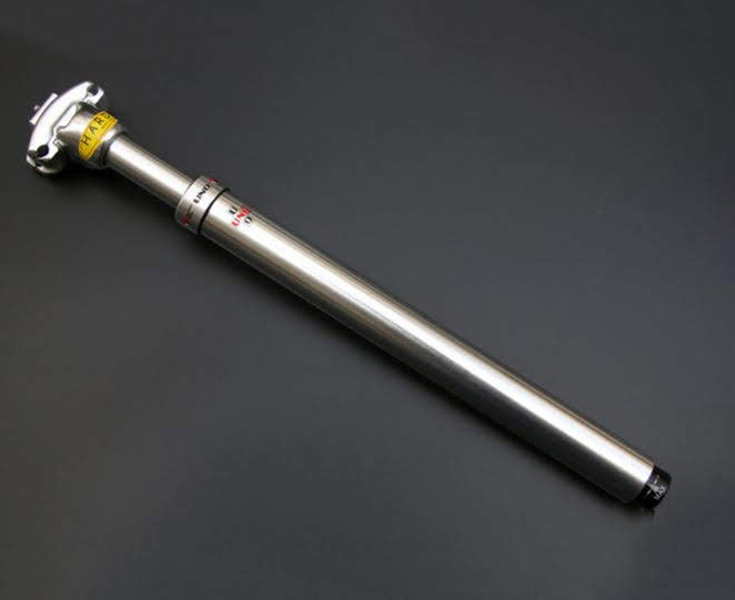 Cọc yên nhún UNO (Chính hãng) 2 - Xe đạp đường phố Coc yen nhun UNO bac - Xe đạp đường phố