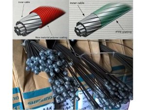 Dây phanh xe đạp Shimano 1.6x2050mm (Chính hãng)
