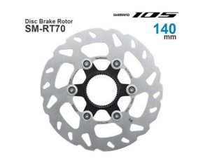 Đĩa phanh xe đạp Shimano 105 RT70 140mm- chiếc - Chính hãng