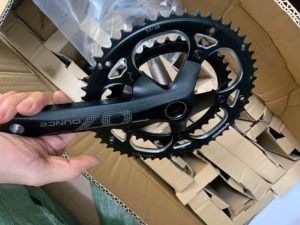 Giò đĩa xe đạp Prowheel Ounce 39/53T (kèm trục rỗng) - Chính hãng