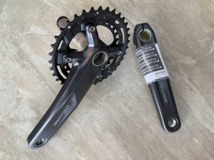 Bộ đùi rỗng xe đạp Shimano Deore M4100 26/36T 170L (không BB) - Chính hãng