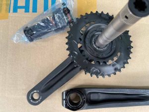 Bộ đùi rỗng 2 tầng Shimano MT210 22T-36T 170L (Chính hãng) 2 - Xe đạp đường phố Dui rong dia shimano mt210 22 36t 2 - Xe đạp đường phố