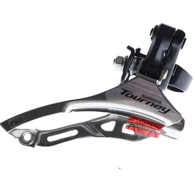 Gat đề trước (gạt đĩa) Shimano FD-TY300/ TY500/ TY700 (Chính hãng) 2 - Xe đạp đường phố Gat dia truoc shimano tourney ty300 ty500 ty700 01 - Xe đạp đường phố