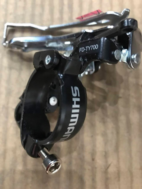 Gat đề trước (gạt đĩa) Shimano FD-TY300/ TY500/ TY700 (Chính hãng) 5 - Xe đạp đường phố Gat dia truoc shimano tourney ty300 ty500 ty700 04 - Xe đạp đường phố