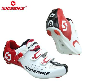 Giay ca dap xe sidebike sd001 road trang do - Xe đạp đường phố