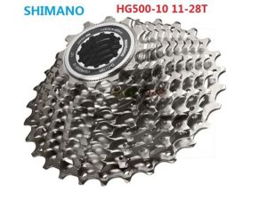 Líp xe đạp 10 tầng Shimano HG500-10 25/28/32T road - chính hãng Japan