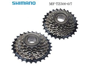 Líp xe đạp 7, 6 tầng Shimano TZ500-7/ TZ500-6 (14T-28T) - Chính hãng