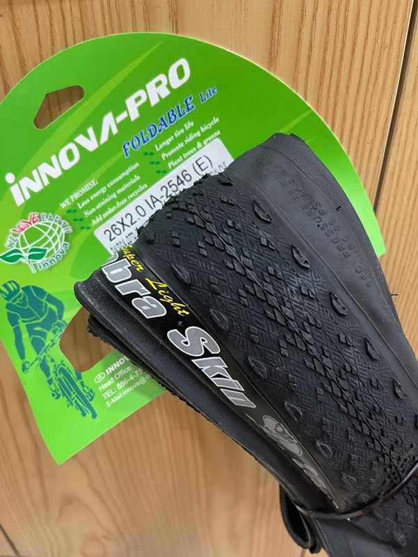 Lốp xe đạp Innova Cobra Skin 26×2.0 tanh lụa-1 chiếc-Chính hãng 3 - Xe đạp đường phố Lop innova cobra skin 26 2.0 tanh lua 01 - Xe đạp đường phố